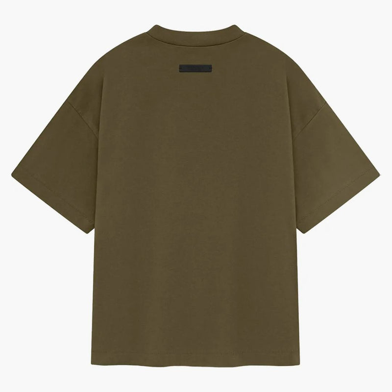 Strach z Boha Essentials Kids Jersey Crewneck Tee Olive