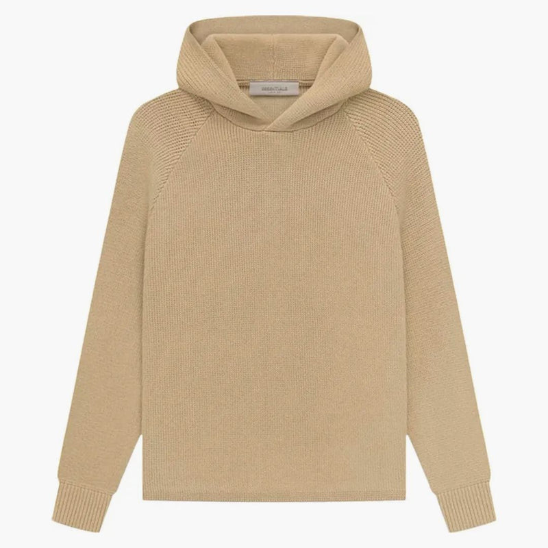 Paura di Dio essenziale per bambini con cappuccio in maglia