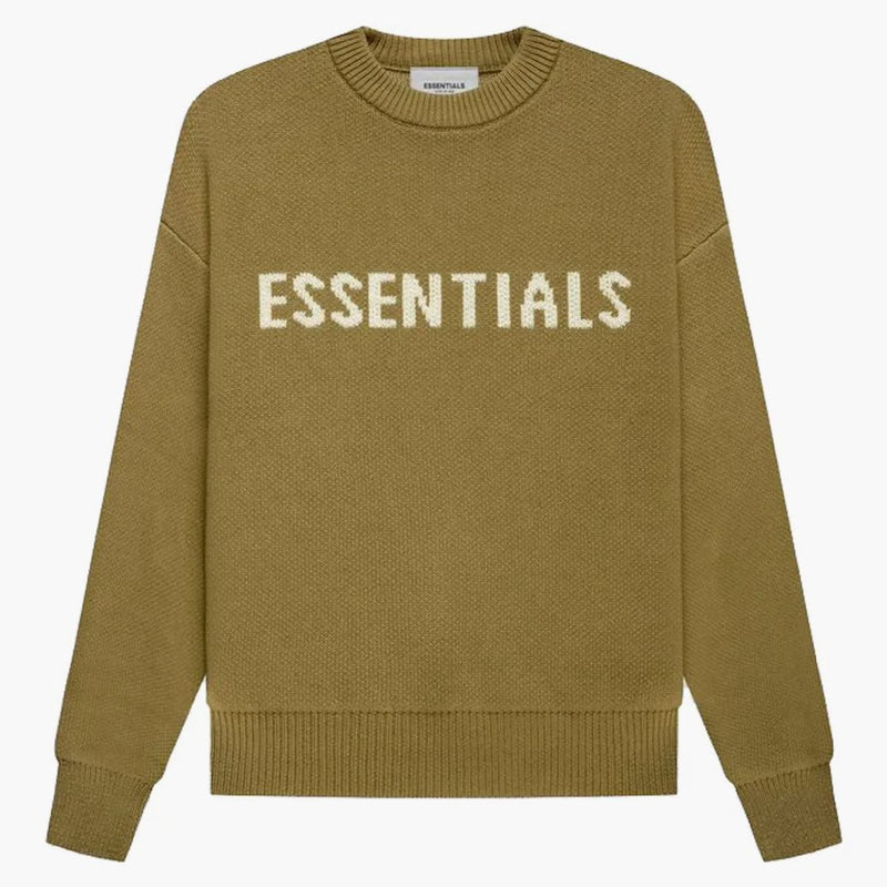 Fear of God Essentials Kids Knit Pullover Amber