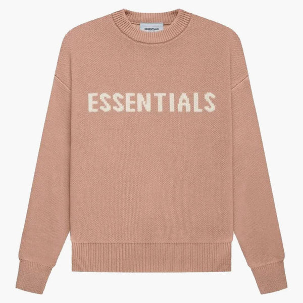 Fear of God Essentials Kids Knit Pullover Matt Blush