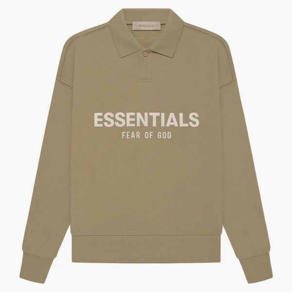 Fear of God Essentials Kids L/S Polo Oak