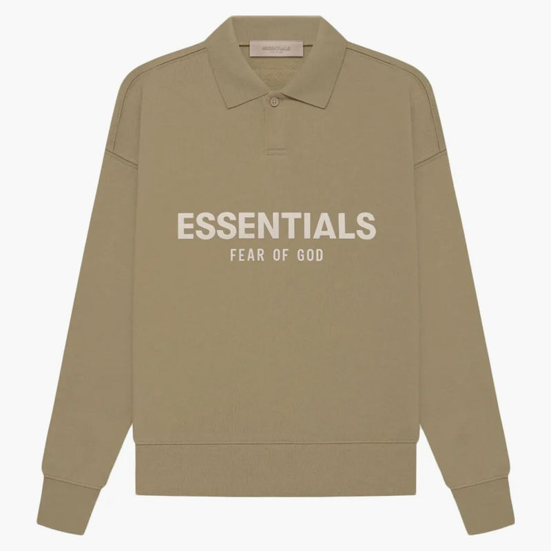 Fear of God Essentials Kids L/S Polo Oak