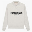 Fear of God Essentials Kids L/S Polo (SS22) Light Oatmeal