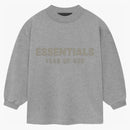 Miedo a Dios esencial niños l/s tee oscuro brezo avena