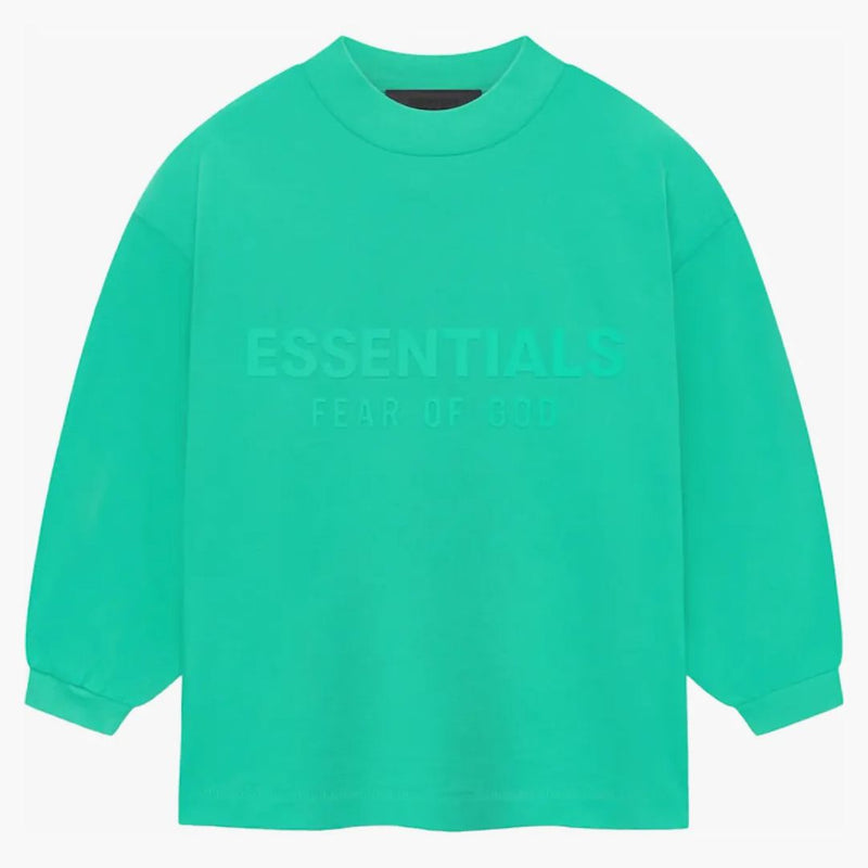 Fear of God Essentials Kids L/S TEE MINT Leaf