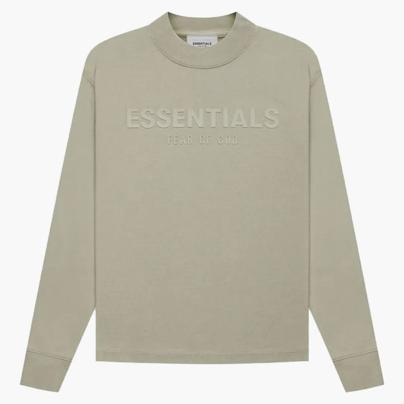 Miedo a Dios esencial para niños l/s camiseta pistacho