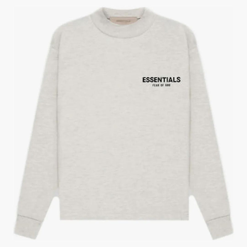 Fear of God Essentials Kids L/S T-Shirt (SS22) Light Oatmeal