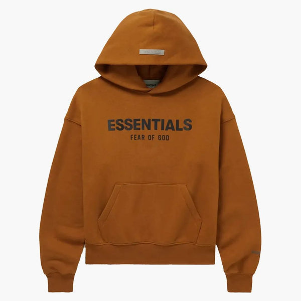 Paura di God Essentials Kids Mr. Porter Esclusivo Logo-Print Cotton-Blend Jersey Brown Brown