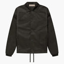 Fear of God Essentials Kids Nylon Coaches Jacket Off Black