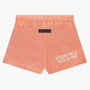 Fear Of God Essentials Kids Nylon Running Shorts Coral