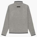 Fear Of God Essentials Kids Polar Fleece Pullover Dark Oatmeal