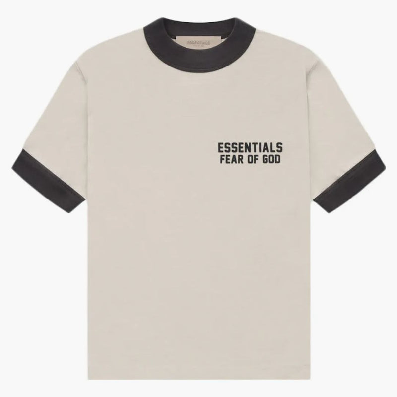 Fear of God Essentials Kids Ringer T-Shirt Wheat