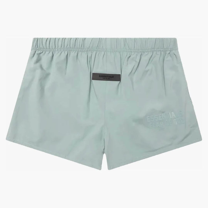 Paure of God Essentials Kids che corre in nylon Short Sicomoro