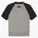 Fear Of God Essentials Kids S/s Sweatshirt Dark Oatmeal