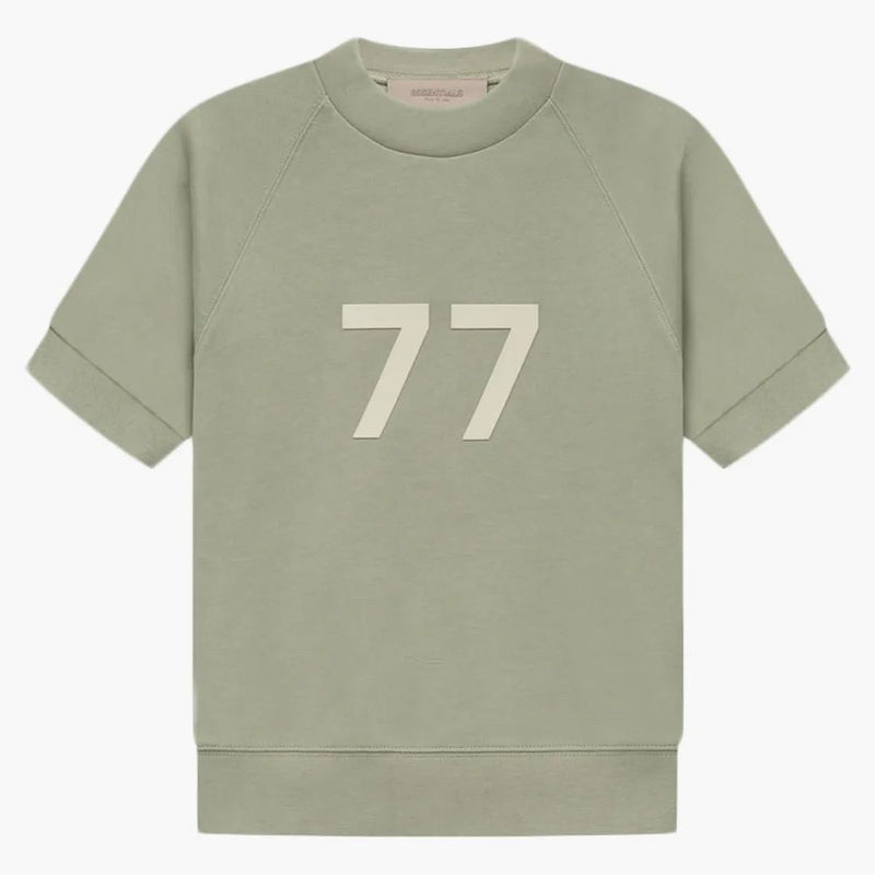 Paura di Dio Essentials Kids S/S Spethirt Seafoam