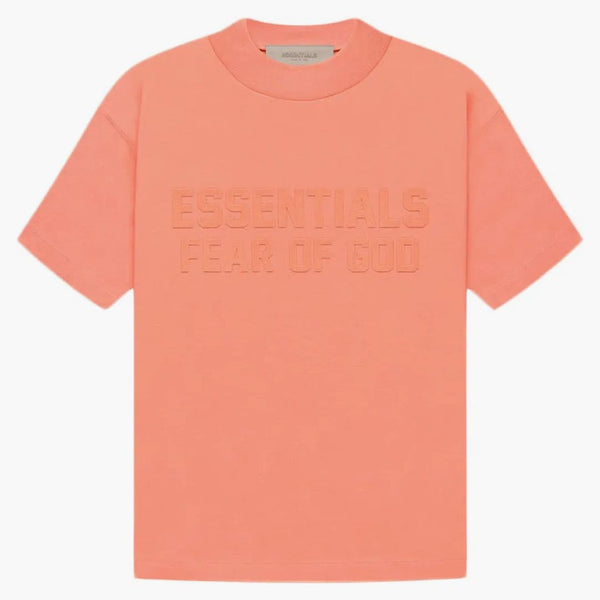 Fear Of God Essentials Kids S/s T-shirt Coral