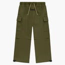 Fear Of God Essentials Kids Textured Nylon Field Pant Military