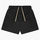 Fear Of God Essentials Kids Textured Nylon Soccer Short Black