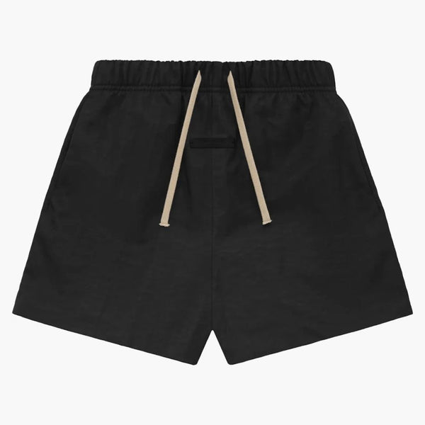 Strach przed Bogiem Essentials Dzieci teksturowane nylonowa piłka nożna krótka czarna
