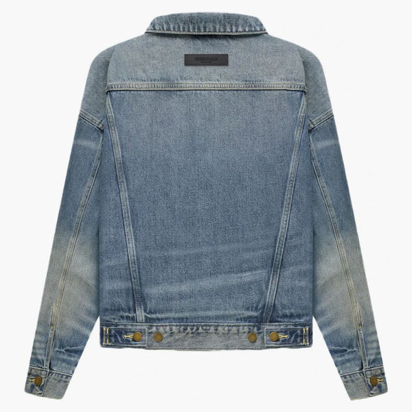 Strach przed Bogiem Essentials Kids Trucker Kurtka Indigo
