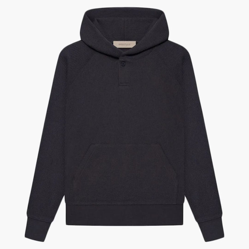 Fear of God Essentials Kids Waffle Henley Hoodie Iron