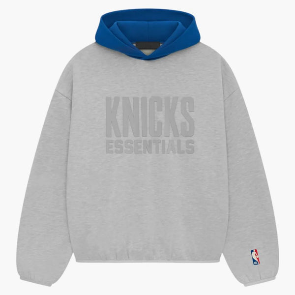 Fear Of God Essentials Knicks Hoodie Light Heather