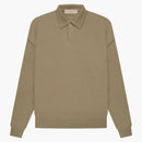Strach z Boha Essentials Pleten l/s Polo Oak