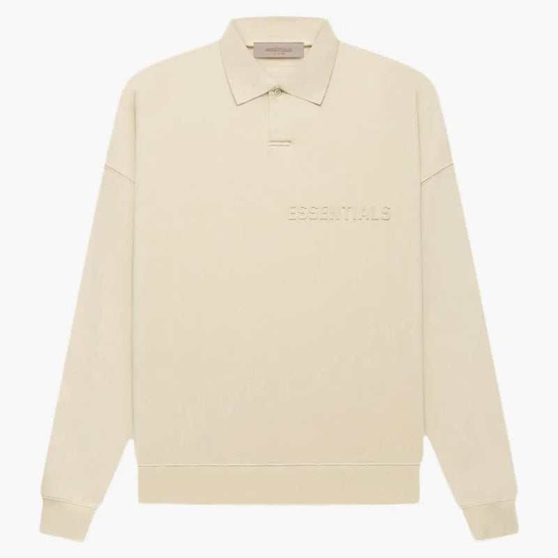 Fear of God Essentials L/S Polo Egg Shell