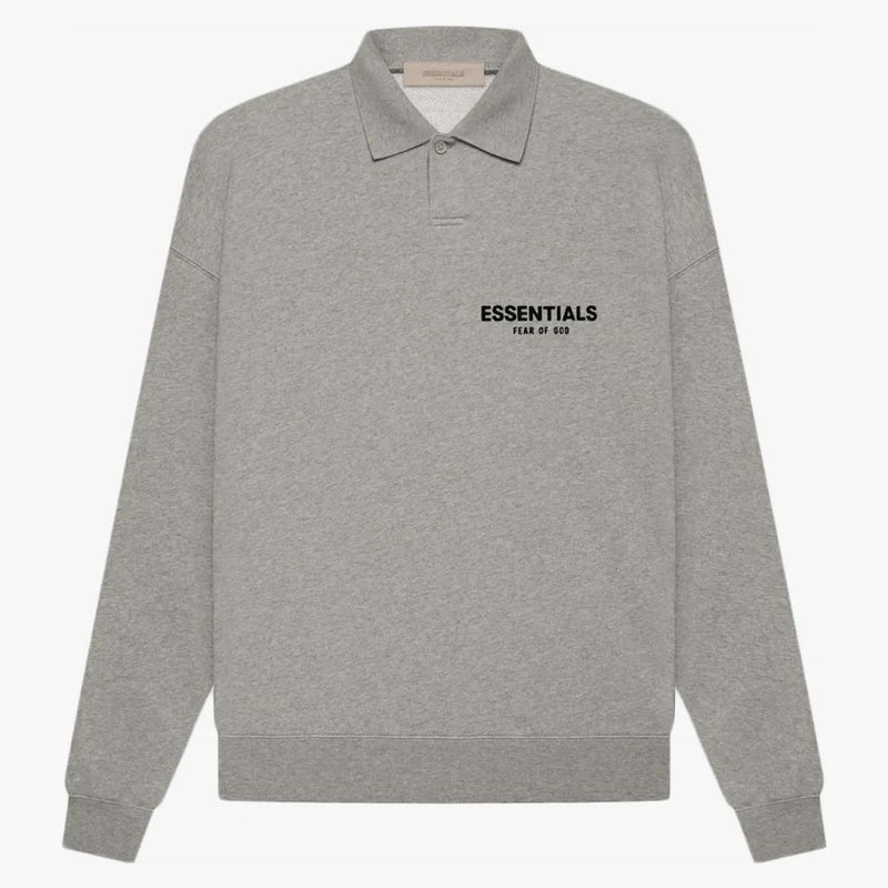 Fear of God Essentials L/S Polo (SS22) Dark Oatmeal