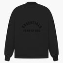 Fear Of God Essentials Ls Tee Black