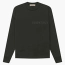 Fear Of God Essentials Ls Tee Off Black