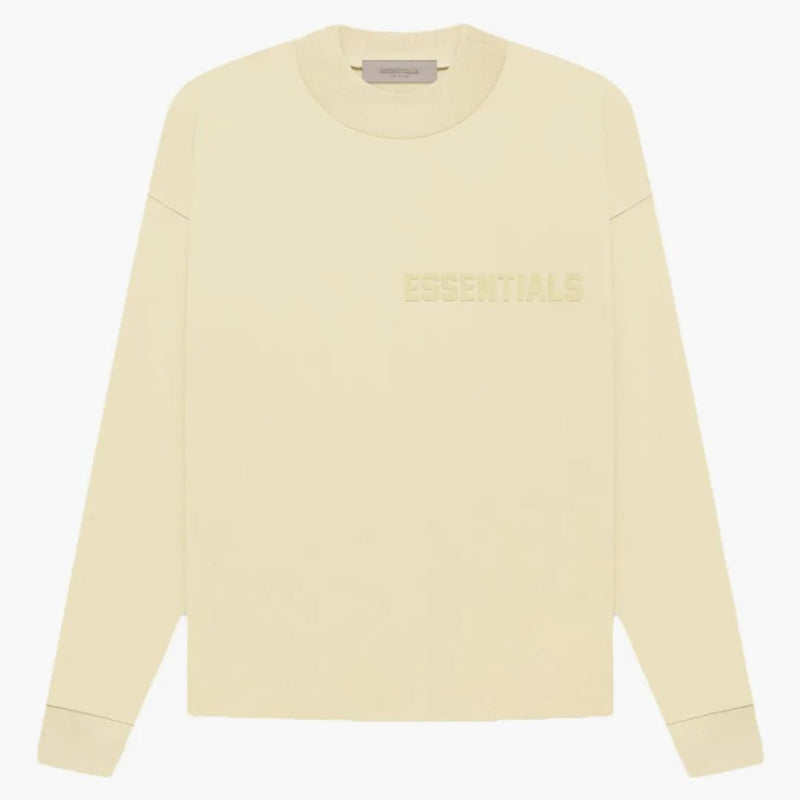 Miedo a Dios esencial L/s Camiseta Canary