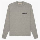 Fear Of God Essentials L/s T-shirt (ss22) Dark Oatmeal