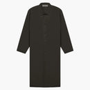 Fear of God Essentials Long Coat Off Black