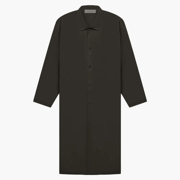 Fear of God Essentials Long Coat Off Black