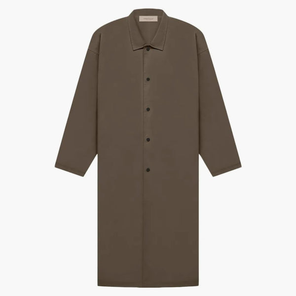 Fear of God Essentials Long Coat Wood