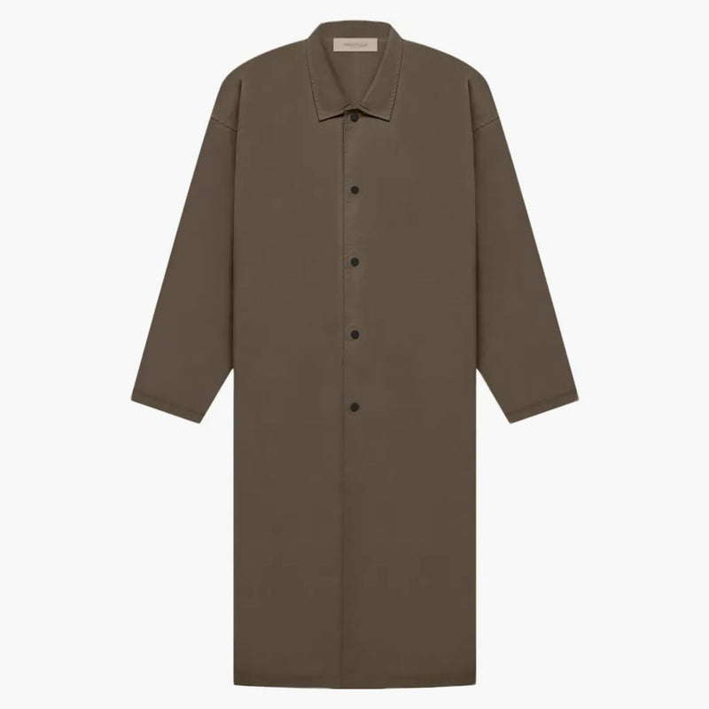 Fear of God Essentials Long Coat Wood