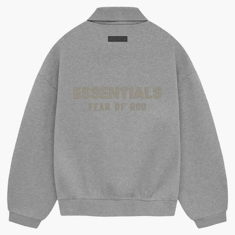 Strach z Boha Essentials Longsleeve Polo Dark Heather Oatmeal