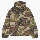 Fear Of God Essentials Military Nylon Hooded Anorak Woodland Camo