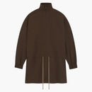 Fear Of God Essentials Military Nylon Mockneck Anorak Brown