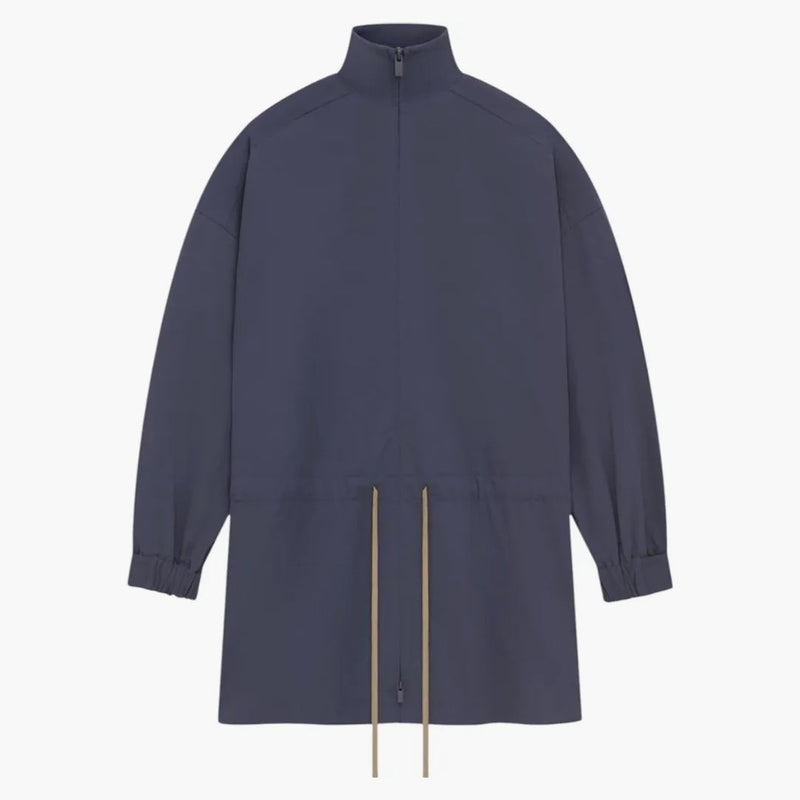 Fear Of God Essentials Military Nylon Mockneck Anorak Marine