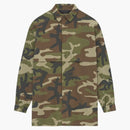 Fear Of God Essentials Military Nylon Overshirt Woodland Camo