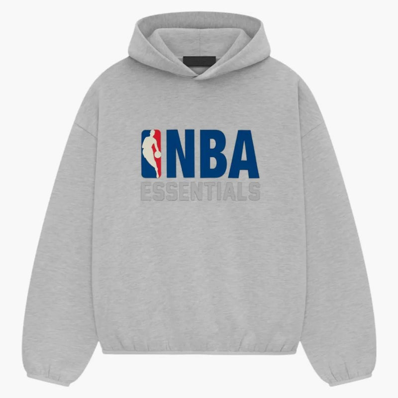 Fear Of God Essentials Nba Hoodie Light Heather