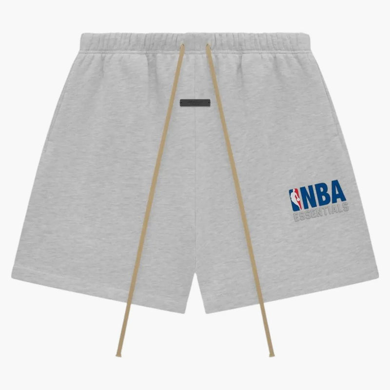 Strach przed Bogiem Stoi bluzie NBA (SS25) Light Heather