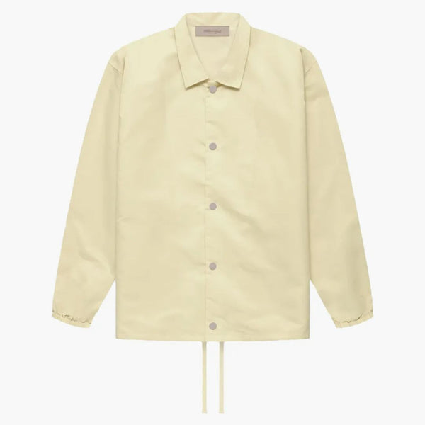 Fear of God Essentials Nylon Coaches Jacket Canary