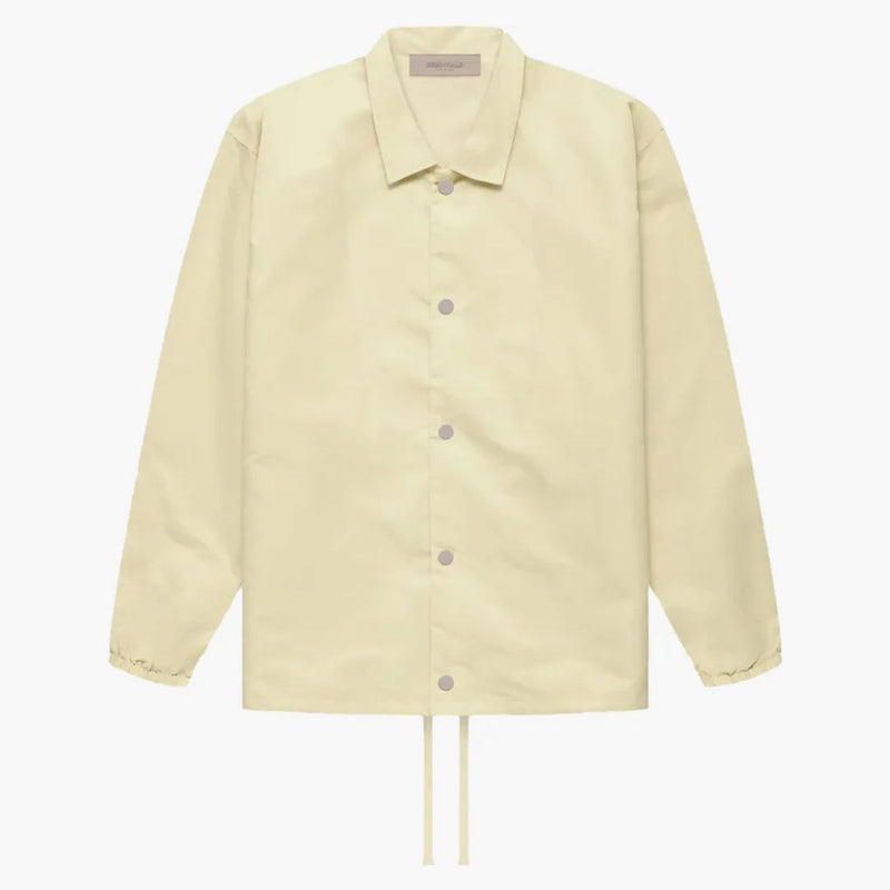 Fear of God Essentials Nylon Coaches Jacket Canary