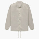 Fear of God Essentials Nylon Coaches Jacket Smoke