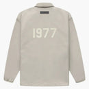 Fear of God Essentials Nylon Coaches Jacket Smoke