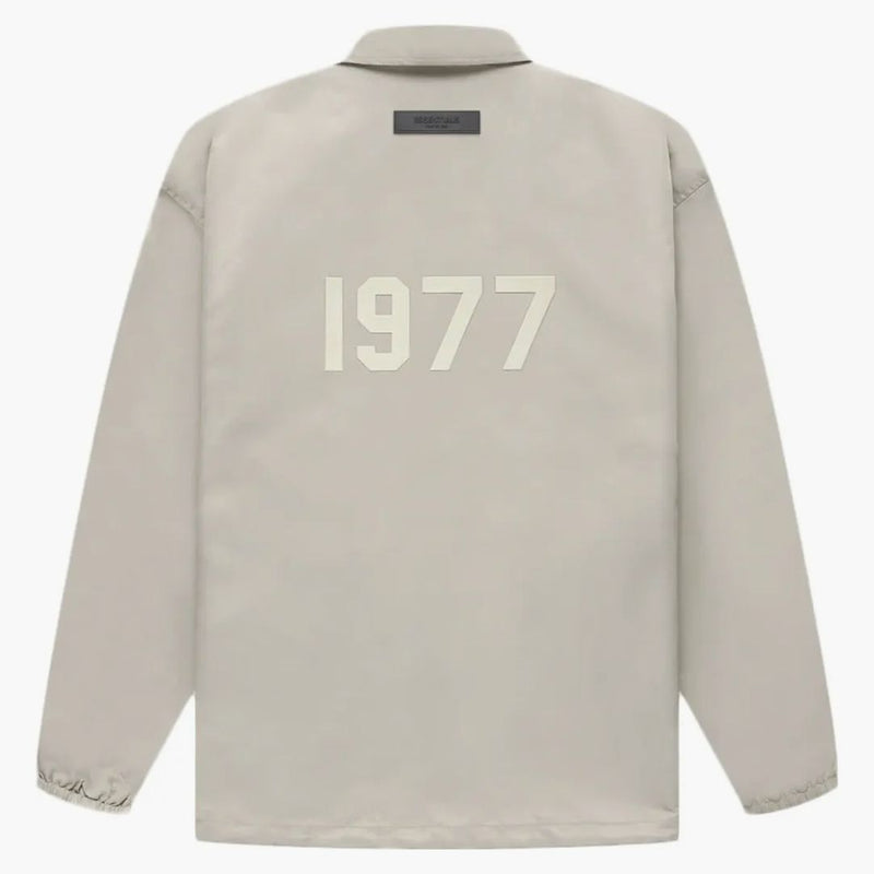 Fear of God Essentials Nylon Coaches Jacket Smoke