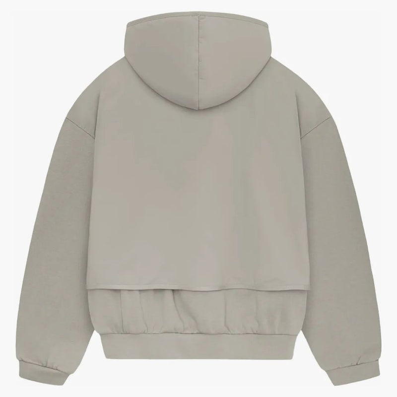 Fear Of God Essentials Nylon Fleece Hooded Sweater Seal/seal